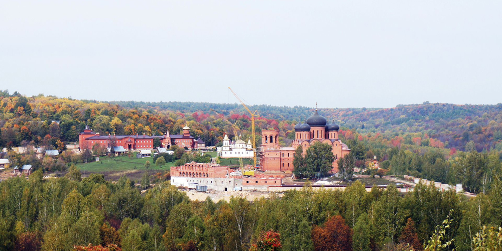 Панорамный вид монастыря осень 2014 г.