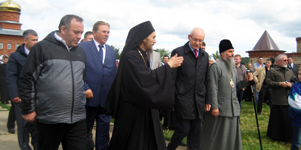 Монастырь посетил Глава Республики Башкортостан Рустэм Закиевич Хамитов