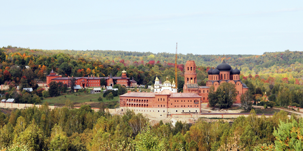 Панорамный вид монастыря (осень 2013 г.)